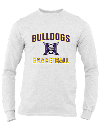 Hermiston Bulldogs Basketball #1 Men's Premium LS T-Shirt