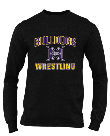 Hermiston Bulldogs Wrestling Men's Premium LS T-Shirt