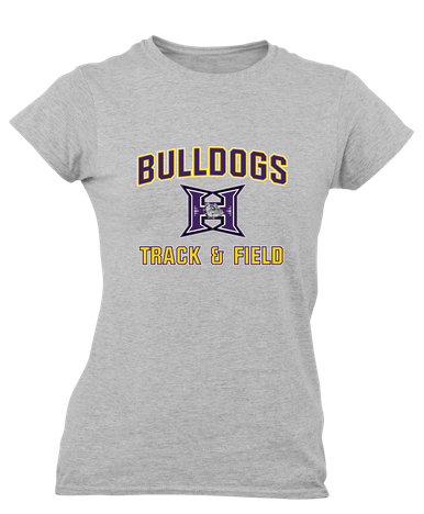 Hermiston Bulldogs Track & Field Women's Premium SS T-Shirt