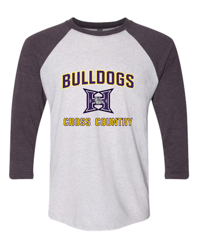 Hermiston Bulldogs Cross Country Women's Baseball T-Shirt