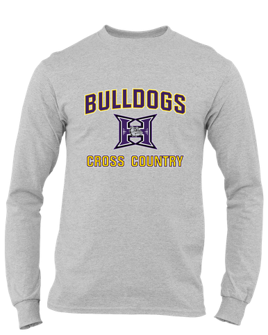 Hermiston Bulldogs Cross Country Men's LS T-Shirt