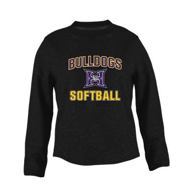 Hermiston Bulldogs Softball #1 Women's Sweatshirt