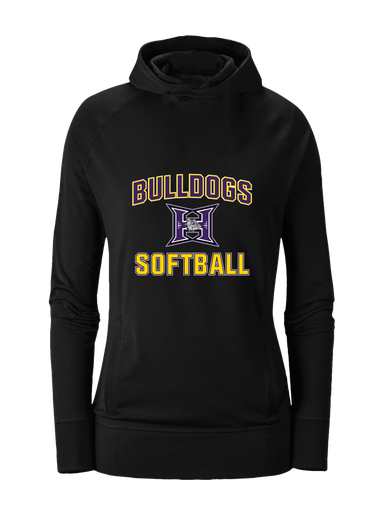 Hermiston Bulldogs Softball #1 Women's Hoodie