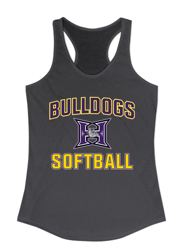 Hermiston Bulldogs Softball #1 Women's Tank Top