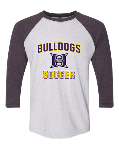 Hermiston Bulldogs Soccer #1 Men's Baseball T-Shirt