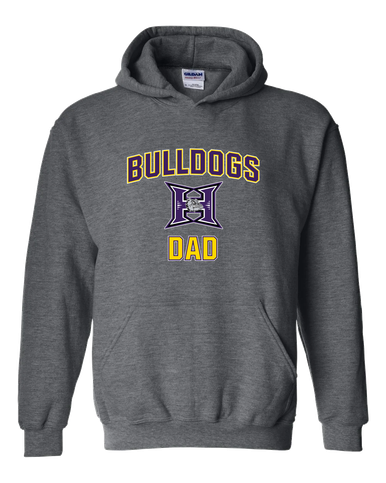 Hermiston Bulldogs Dad Men's Hoodie