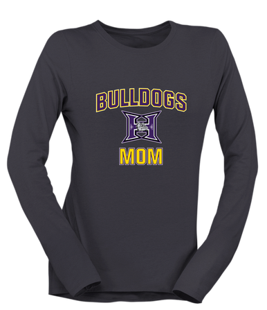 Hermiston Bulldogs Mom Women's Premium LS T-Shirt