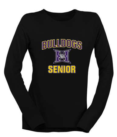 Hermiston Bulldogs Senior #1 Women's LS T-Shirt