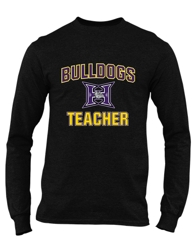 Hermiston Bulldogs Teacher Men's Premium LS T-Shirt