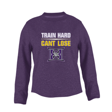 Hermiston Bulldogs Train Hard, Can't Lose Women's Sweatshirt
