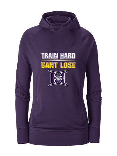 Hermiston Bulldogs Train Hard, Can't Lose Women's Hoodie