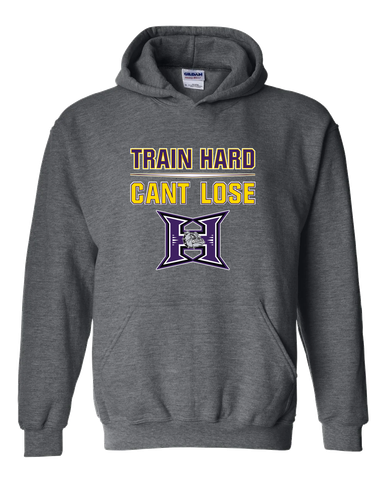 Hermiston Bulldogs Train Hard, Can't Lose Men's Hoodie