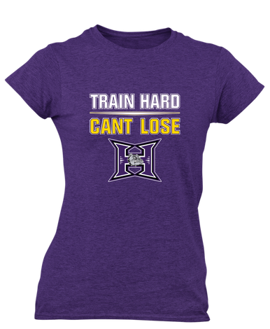 Hermiston Bulldogs Train Hard, Can't Lose Women's Premium SS T-Shirt