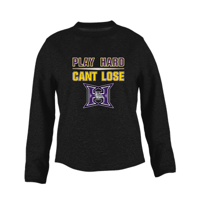 Hermiston Bulldogs Play Hard, Can't Lose Women's Sweatshirt
