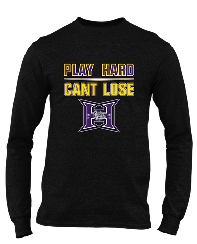 Hermiston Bulldogs Play Hard, Can't Lose Men's Premium LS T-Shirt