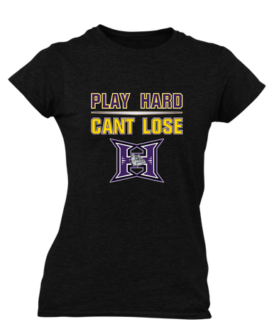Hermiston Bulldogs Play Hard, Can't Lose Women's Premium SS T-Shirt