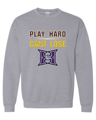 Hermiston Bulldogs Play Hard, Can't Lose Men's Sweatshirt