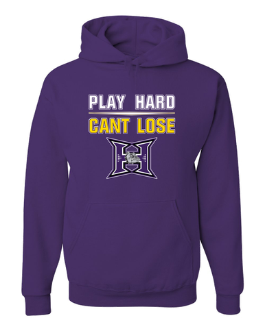 Hermiston Bulldogs Play Hard, Can't Lose Men's Premium Hoodie