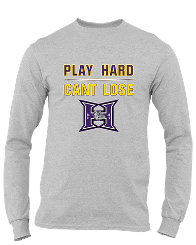 Hermiston Bulldogs Play Hard, Can't Lose Men's LS T-Shirt