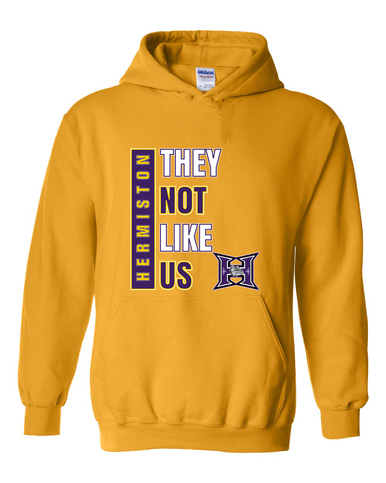 Hermiston Bulldogs They Not Like Us #1 Men's Hoodie