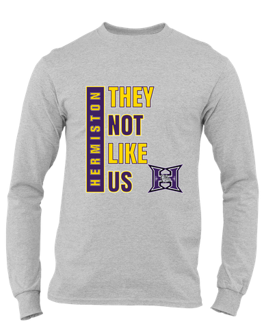 Hermiston Bulldogs They Not Like Us #1 Men's Premium LS T-Shirt