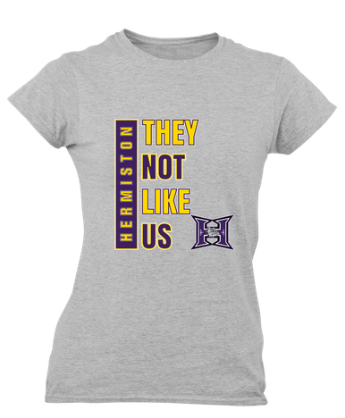 Hermiston Bulldogs They Not Like Us #1 Women's Premium SS T-Shirt