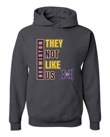 Hermiston Bulldogs They Not Like Us #1 Men's Premium Hoodie