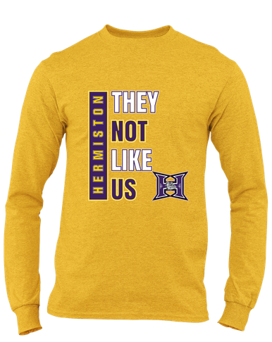 Hermiston Bulldogs They Not Like Us #1 Men's LS T-Shirt