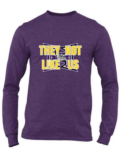 Hermiston Bulldogs They Not Like Us #2 Men's LS T-Shirt