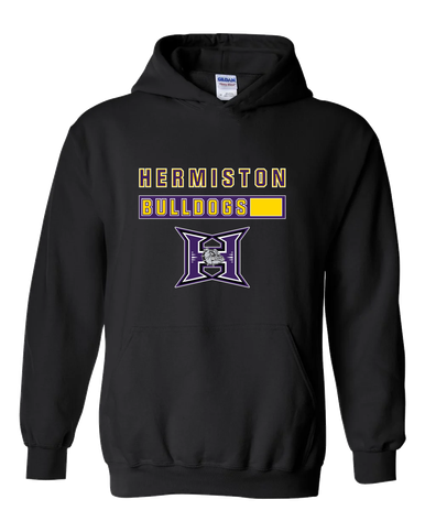 Hermiston Bulldogs Mascot #7 Men's Hoodie
