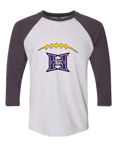 Hermiston Bulldogs Football #2 Women's Baseball T-Shirt