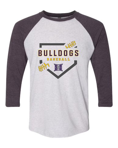 Hermiston Bulldogs Baseball #2 Men's Baseball T-Shirt