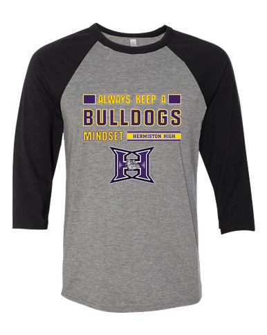 Hermiston Bulldogs Mindset Women's Baseball T-Shirt