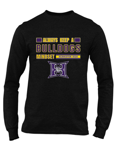 Hermiston Bulldogs Mindset Men's LS T-Shirt