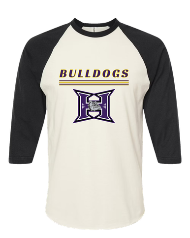 Hermiston Bulldogs Mascot #8 Men's Baseball T-Shirt