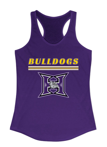 Hermiston Bulldogs Mascot #8 Women's Tank Top