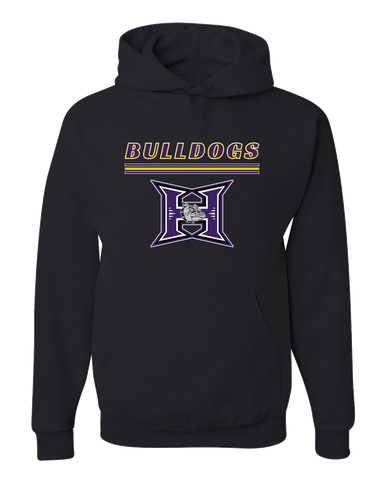 Hermiston Bulldogs Mascot #8 Men's Premium Hoodie