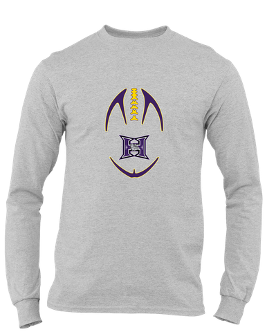 Hermiston Bulldogs Football #4 Men's LS T-Shirt