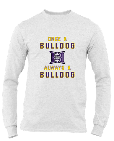 Hermiston Bulldogs Once A Men's Premium LS T-Shirt