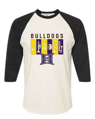 Hermiston Bulldogs Band # 2 Women's Baseball T-Shirt