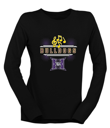 Hermiston Bulldogs Band # 3 Women's Premium LS T-Shirt