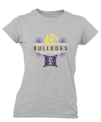 Hermiston Bulldogs Band # 3 Women's Premium SS T-Shirt
