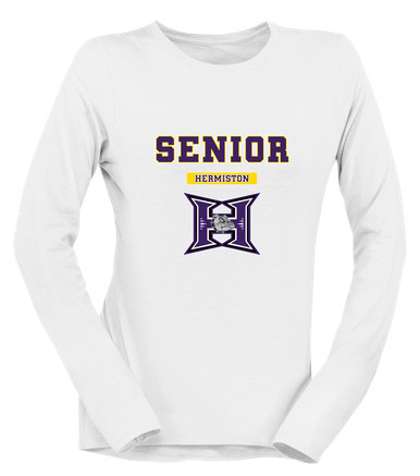 Hermiston Bulldogs Senior #2 Women's LS T-Shirt