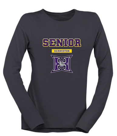 Hermiston Bulldogs Senior #2 Women's Premium LS T-Shirt