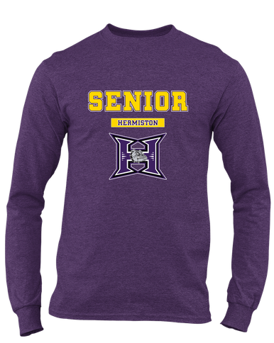 Hermiston Bulldogs Senior #2 Men's LS T-Shirt