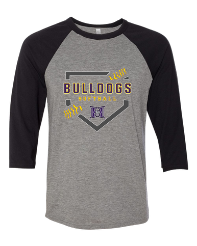Hermiston Bulldogs Softball #2 Women's Baseball T-Shirt