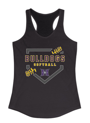 Hermiston Bulldogs Softball #2 Women's Tank Top