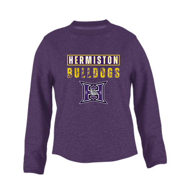 Hermiston Bulldogs Mascot #9 Women's Sweatshirt