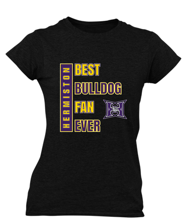 Hermiston Bulldogs Best Bulldog Fan Women's SS T-Shirt