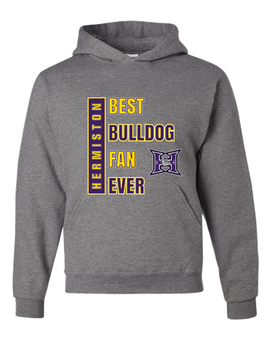Hermiston Bulldogs Best Bulldog Fan Men's Premium Hoodie
